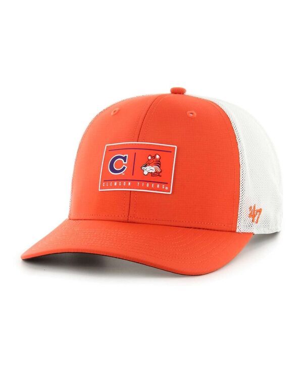 47 ブランド メンズ アクセサリー 帽子 47 Brand Mens Orange Clemson Tigers Bonita Brrr Hitch Adjustable Hat Orange オレンジ