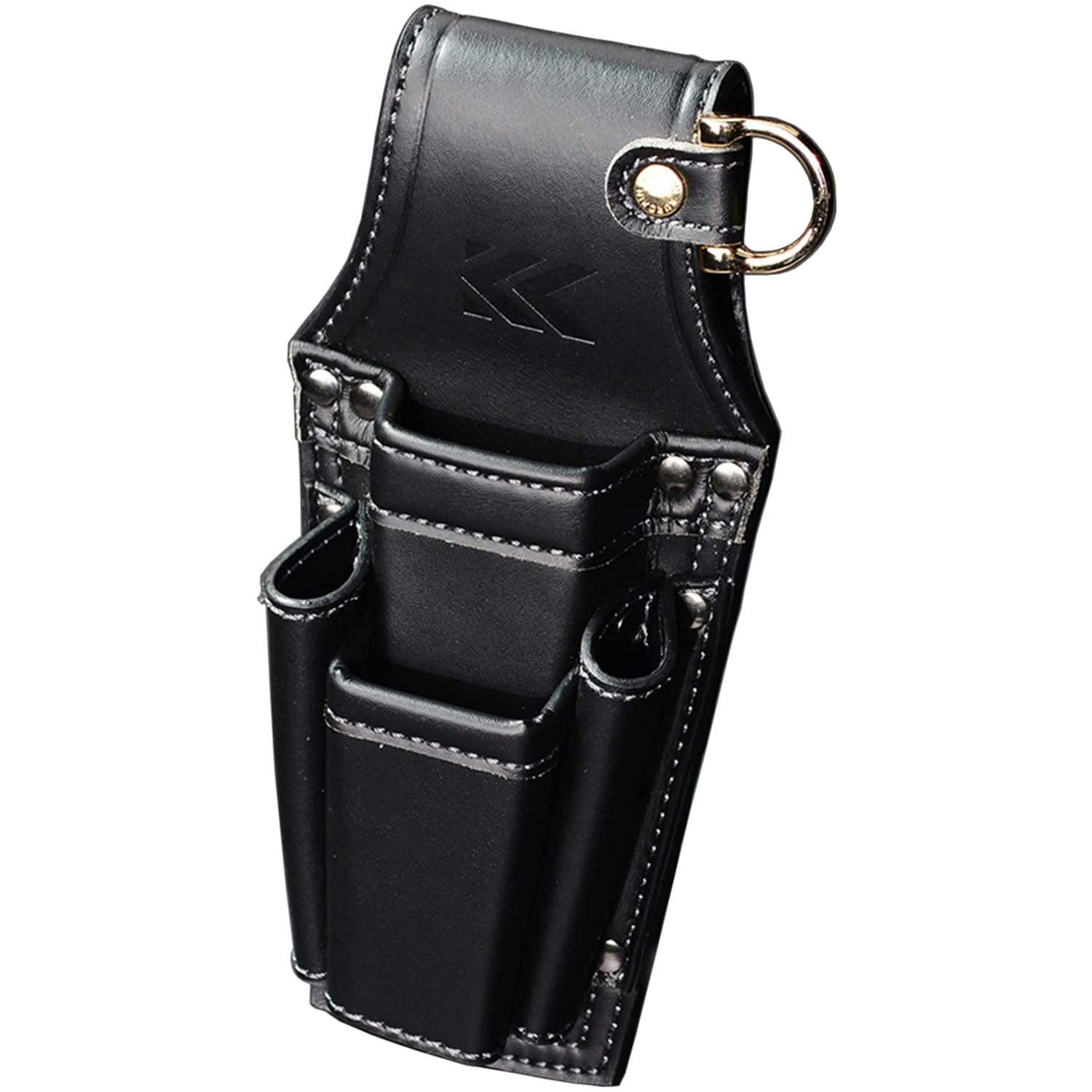 フジ矢(Fujiya) ドライバーペンチホルダー2段 黒金 LIGHT PU LEATHER SERIES AH-72BGts cc8d5bb1