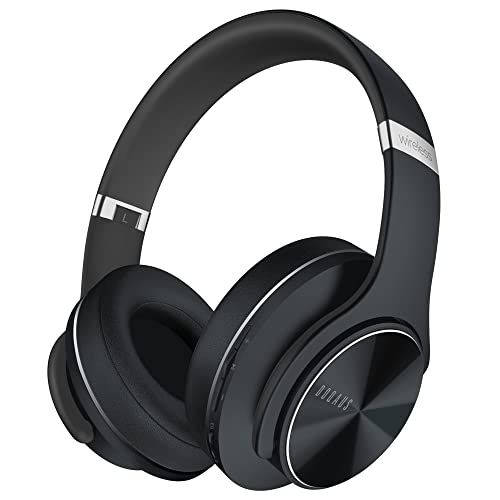 ☆新品☆DOQAUS(ドカアス) ヘッドホン Bluetooth5.3 ワイヤレスヘッドホン 最大80時間連続再生 3EQサウンドモード オーバーイヤーヘッドホン マイク内蔵 有線対応 密閉型 メモリーフォーム 耳に優しい 携帯・パソコン・ウ 255834d3
