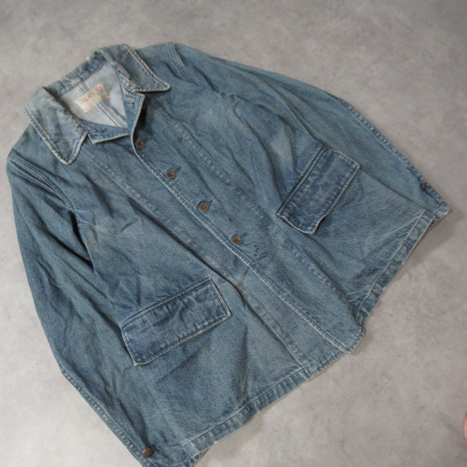 chimala / denim coverall jacket - メルカリ