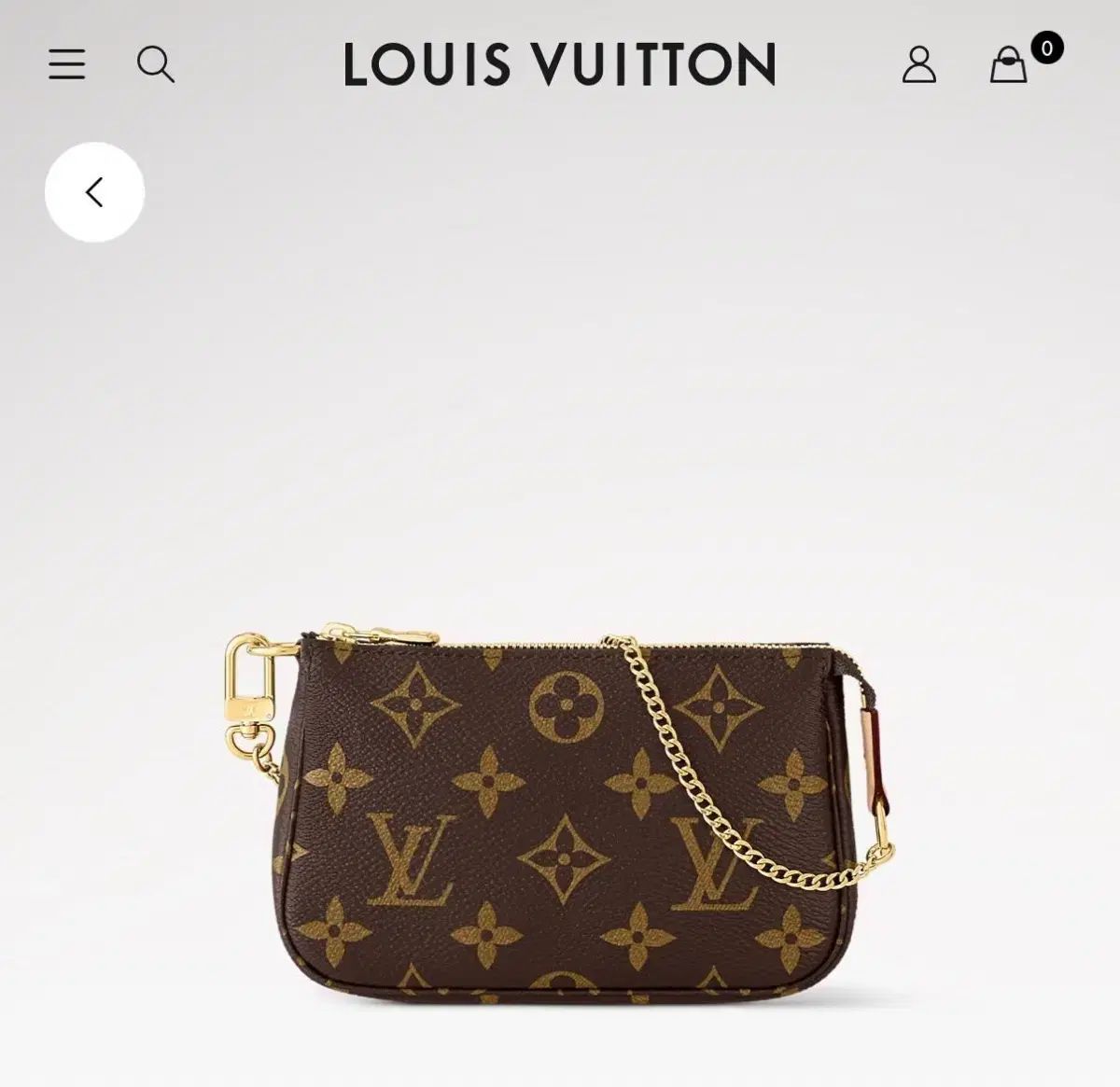 Louis Vuitton モノグラム ポシェット アクセソワ