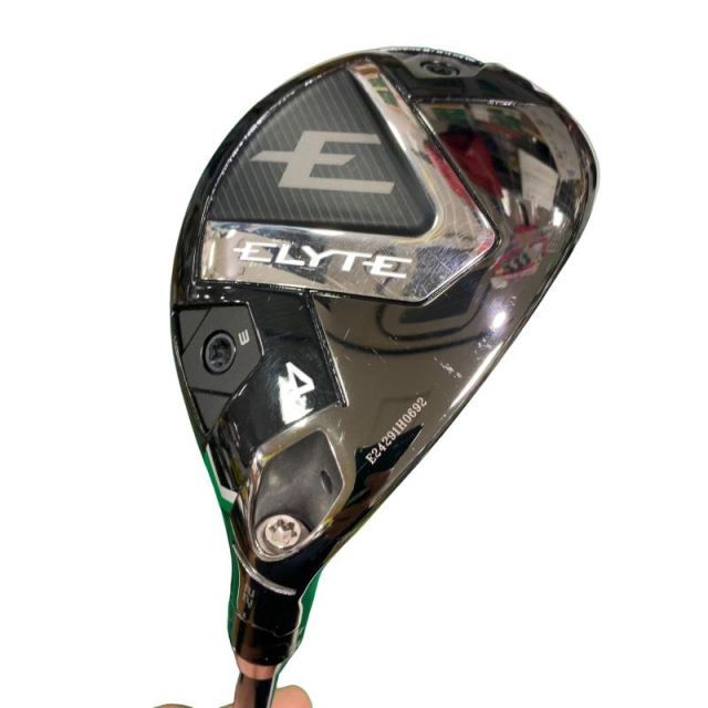 【中古】 キャロウェイ ELYTE U4 ユーティリティ UT VENTUS GREEN 50 for CW(ELYTE UT) (フレックスS) メンズ 男性用 右利き 右用 Cランク ゴルフクラブ