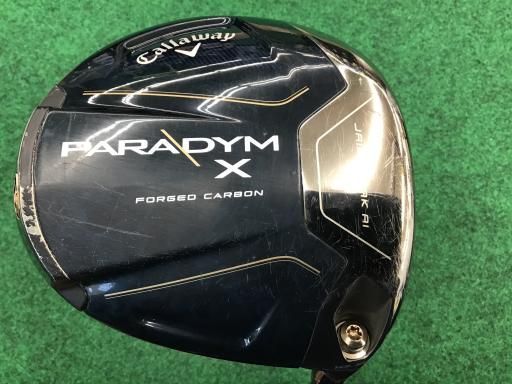 【中古】 キャロウェイ PARADYM X 10.5° ドライバー DR 純正特注シャフト (フレックスR) メンズ 男性用 右利き 右用 Cランク ゴルフクラブ