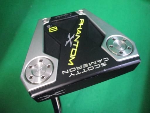 【中古】 タイトリスト SCOTTY CAMERON PHANTOM X 8.5 34インチ パター PT スチール (フレックスその他) メンズ 男性用 右利き 右用 Cランク ゴルフクラブ
