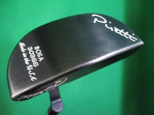 【中古】 Piretti Piretti MIDNIGHT BLACK BOSA 34インチ パター PT スチール (フレックスその他) メンズ 男性用 右利き 右用 Cランク ゴルフクラブ