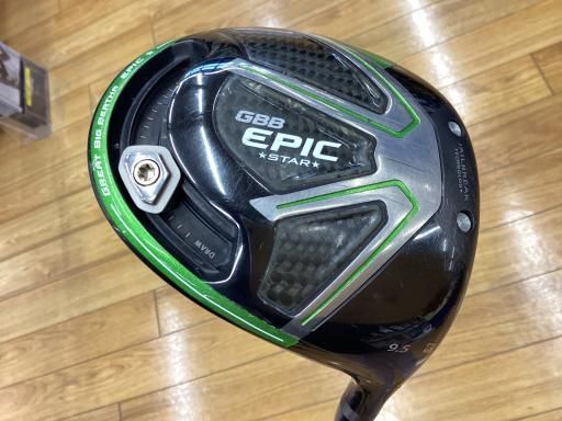 【中古】 キャロウェイ GBB EPIC STAR 9.5° ドライバー DR 純正特注シャフト (フレックスS) メンズ 男性用 右利き 右用 Cランク ゴルフクラブ