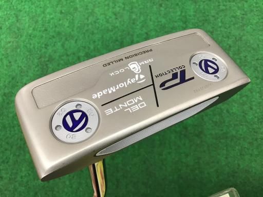 【中古】 テーラーメイド TP COLLECTION HYDRO BLAST DEL MONTE ARMLOCK 40インチ パター PT KBS CT TOUR (フレックスその他) メンズ 男性用 右利き 右用 Cランク ゴルフクラブ