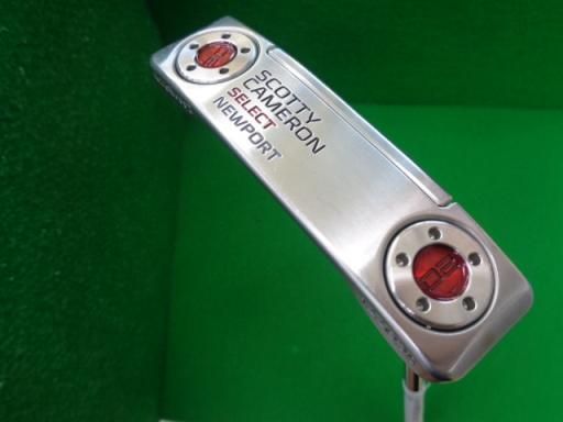 【中古】 タイトリスト SCOTTY CAMERON select NEWPORT(2016) 33インチ パター PT スチール (フレックスその他) メンズ 男性用 右利き 右用 Cランク ゴルフクラブ 20,735円
