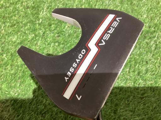【中古】 オデッセイ VERSA #7 ブラック(ホリゾンタル) 34インチ パター PT スチール (フレックスその他) メンズ 男性用 右利き 右用 Cランク ゴルフクラブ