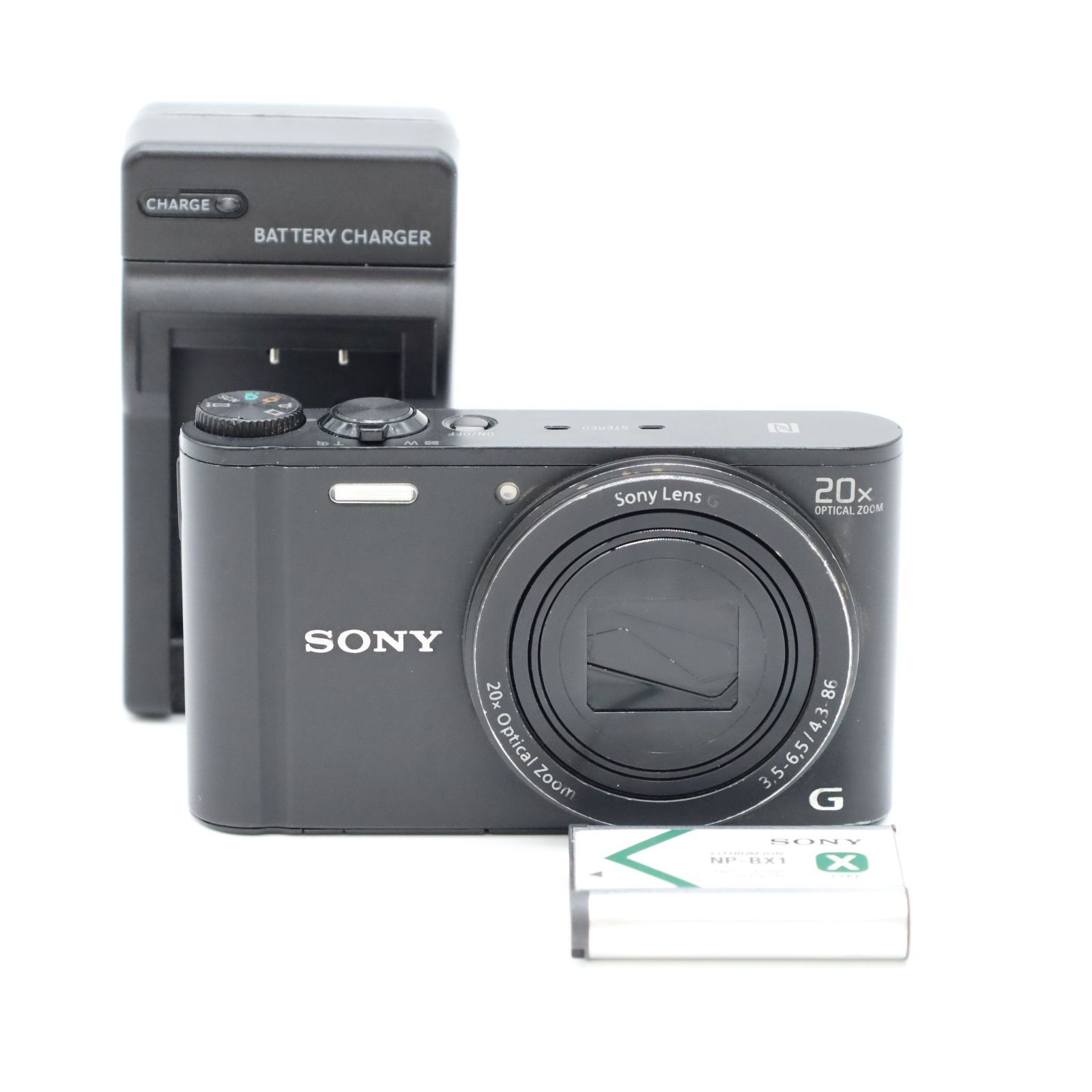 ■美品■ SONY（ソニー） DSC-WX350-B ブラック コンパクトデジタルカメラ