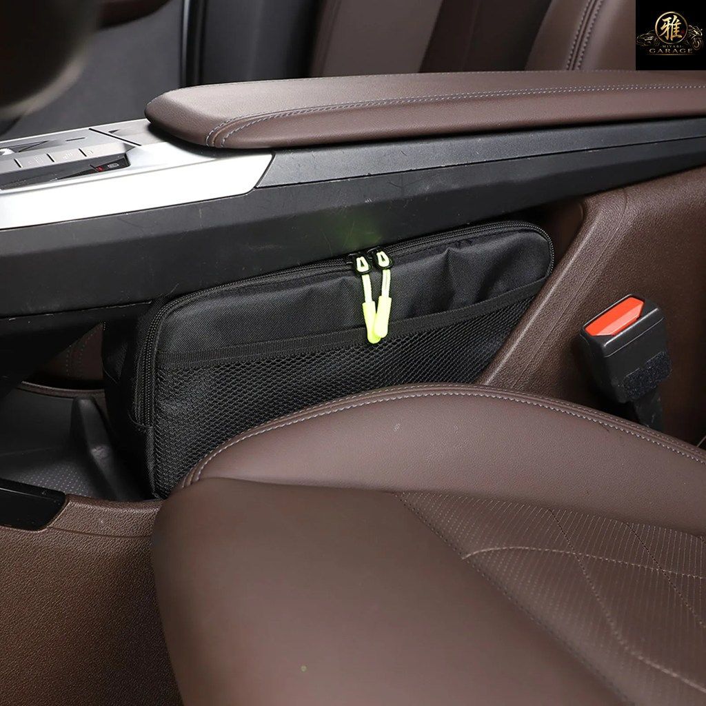 BMW X1 IX1 U10 U11 2023-2025用 オックスフォードクロス製カーセンターコントロール下部多機能ラゲッジ収納バッグオーガナイザーバッグ BMW X1 IX1 U10 U11 2023-2025用 オックスフォードクロス製カーセンターコントロール下部多機能ラゲッジ収納バッグオーガナイザーバッグ