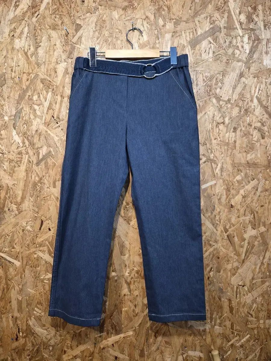 SJSJ デニムライク パンツ リングベルト IN ポイント