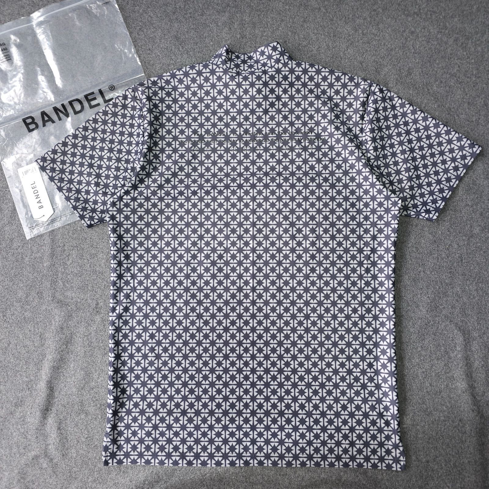 BANDEL ポロシャツ XL 👌値下げ交渉受付中】極美品 BANDEL 近年モデル モックネック 半袖