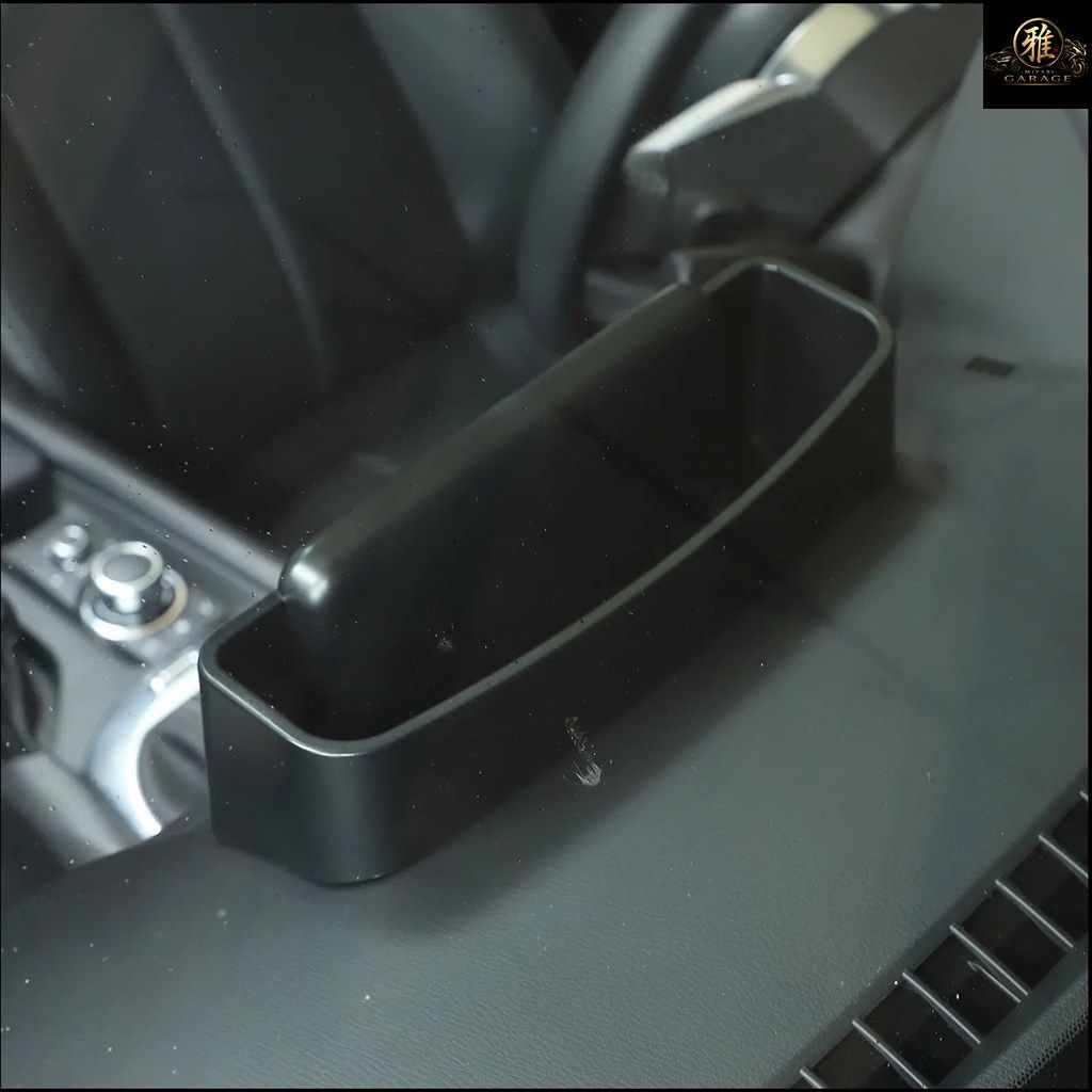 ABS カーセントラルコントロールナビゲーションスクリーンリアストレージボックス携帯電話トレイマツダMX-5 2016-2023インテリアアクセサリ