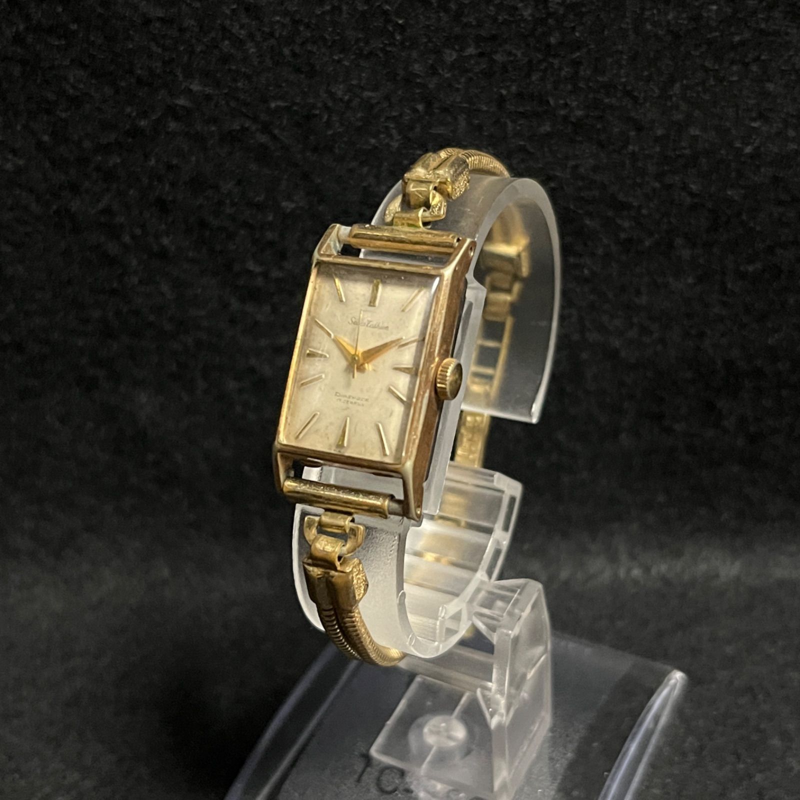 稼働品】 SEIKO セイコー Fashion ファッション 手巻き ダイアショック