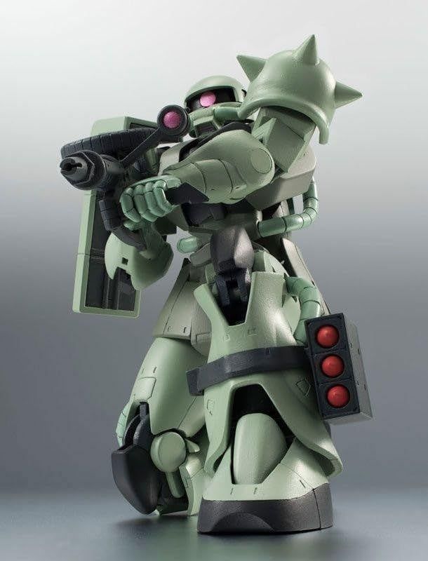 TAMASHII NATIONS ROBOT魂 機動戦士ガンダム <SIDE MS> MS-06 量産型ザク ver. A.N.I.M.E.(再販版) 約125mm PVC&ABS製 塗装済み可動フィギュア/ 38d67e47 TAMASHII NATIONS ROBOT魂 機動戦士ガンダム <SIDE MS> MS-06 量産型ザク ver. A.N.I.M.E.(再販版) 約125mm PVC&ABS製 塗装済み可動フィギュア/ 38d67e47