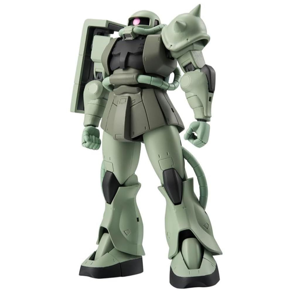 TAMASHII NATIONS ROBOT魂 機動戦士ガンダム <SIDE MS> MS-06 量産型ザク ver. A.N.I.M.E.(再販版) 約125mm PVC&ABS製 塗装済み可動フィギュア/ 38d67e47 TAMASHII NATIONS ROBOT魂 機動戦士ガンダム <SIDE MS> MS-06 量産型ザク ver. A.N.I.M.E.(再販版) 約125mm PVC&ABS製 塗装済み可動フィギュア/ 38d67e47