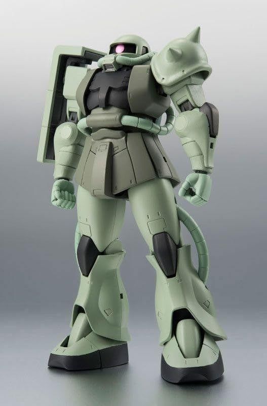TAMASHII NATIONS ROBOT魂 機動戦士ガンダム <SIDE MS> MS-06 量産型ザク ver. A.N.I.M.E.(再販版) 約125mm PVC&ABS製 塗装済み可動フィギュア/ 38d67e47 TAMASHII NATIONS ROBOT魂 機動戦士ガンダム <SIDE MS> MS-06 量産型ザク ver. A.N.I.M.E.(再販版) 約125mm PVC&ABS製 塗装済み可動フィギュア/ 38d67e47