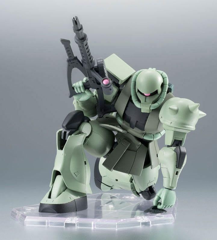 TAMASHII NATIONS ROBOT魂 機動戦士ガンダム <SIDE MS> MS-06 量産型ザク ver. A.N.I.M.E.(再販版) 約125mm PVC&ABS製 塗装済み可動フィギュア/ 38d67e47 TAMASHII NATIONS ROBOT魂 機動戦士ガンダム <SIDE MS> MS-06 量産型ザク ver. A.N.I.M.E.(再販版) 約125mm PVC&ABS製 塗装済み可動フィギュア/ 38d67e47