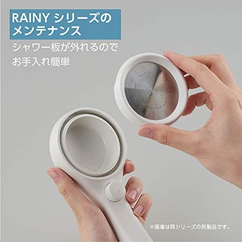 SANEI(サンエイ) シャワーヘッド レイニーメタリック 手元ストップ 節水率50% 極細水流 勢いアップ 黒 PS313-81XA-CD/ 006f2f32
