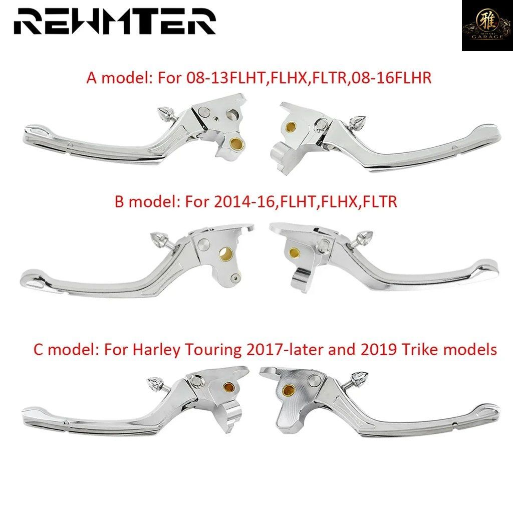 ハーレーツーリング 08-2019 ロードグライド キング ストリートグライド FLHT FLHX FLTR FLHR 用モーターサイクルクロームレギュレーターク