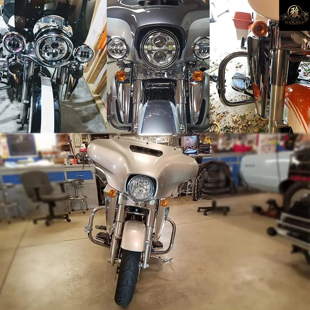 ハーレーツーリング、CVO、ストリート、エレクトラグライド、ロードキング(95-23年式)用モーターサイクルフロントフォークマウントウイン ハーレーツーリング、CVO、ストリート、エレクトラグライド、ロードキング(95-23年式)用モーターサイクルフロントフォークマウントウイン