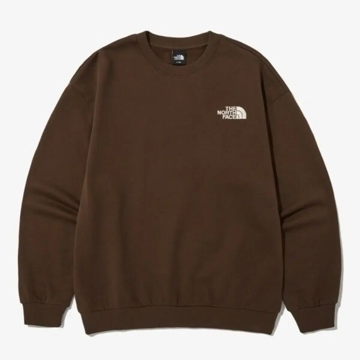 THE NORTH FACE ザノースフェイス コットン ベーシック スウェット シャツ ブラウン 100