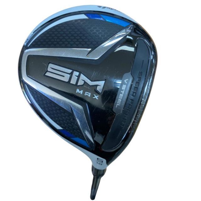 【値下げ中】Taylormade SIM MAX FW 5W 純正シャフトS 中古】 テーラーメイド SIM MAX 5W フェアウェイウッド FW 純正特注
