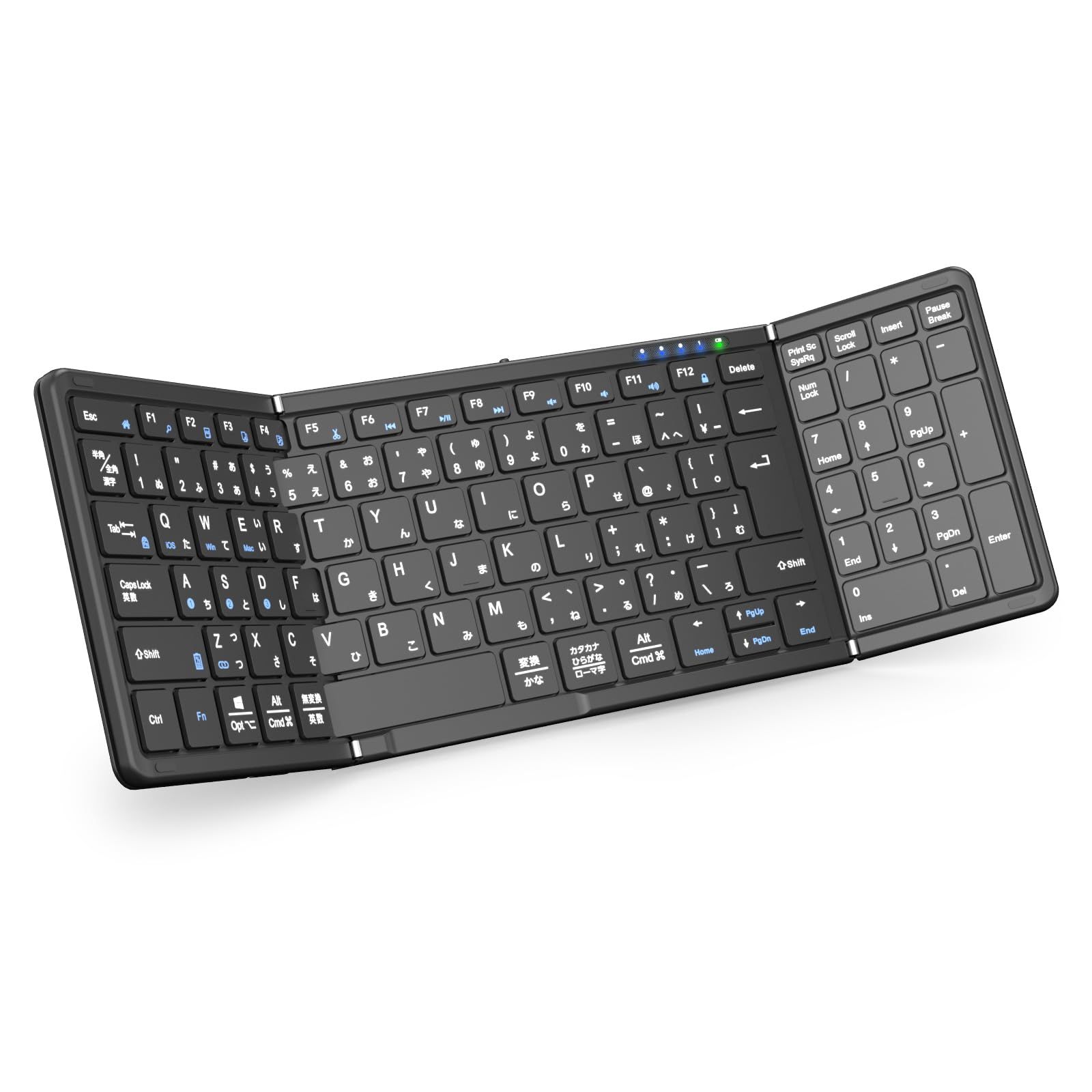 【最新型】Omikamo Bluetooth キーボード 折り畳み式 ワイヤレス テンキー付き 日本語配列 ipad キーボード 左右Shiftキー/L型Enterキー搭載 フルサイズ マルチペアリング iOS/Windows/Mac/Goo e19fbe57 【最新型】Omikamo Bluetooth キーボード 折り畳み式 ワイヤレス テンキー付き 日本語配列 ipad キーボード 左右Shiftキー/L型Enterキー搭載 フルサイズ マルチペアリング iOS/Windows/Mac/Goo e19fbe57