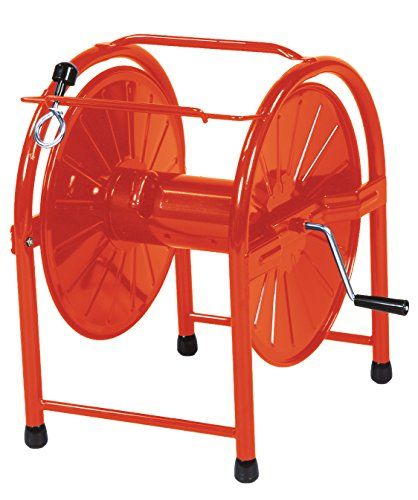 グリーンライフ スチールホースリール 40~50m巻用 内径15?ホース用 巻き取りガイド付 オレンジ HR-Lma f14435a9 グリーンライフ スチールホースリール 40~50m巻用 内径15?ホース用 巻き取りガイド付 オレンジ HR-Lma f14435a9