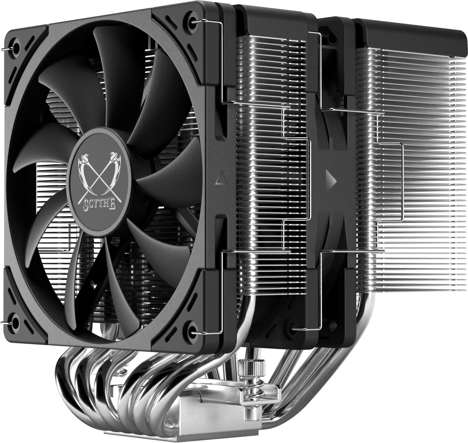 サイズ SCYTHE ツインタワー・サイドフロー型CPUクーラー 2重反転方式ファン FUMA3ma 5ddd23ac