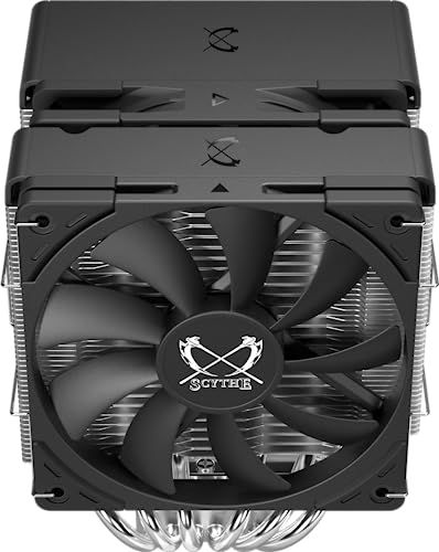 サイズ SCYTHE ツインタワー・サイドフロー型CPUクーラー 2重反転方式ファン FUMA3ma 5ddd23ac