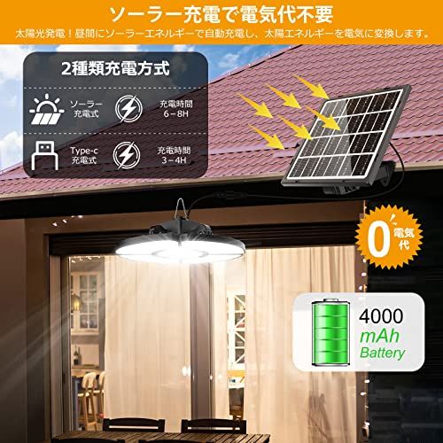 MEIKEE ソーラーライト 屋外 防水 分離型 led センサーライト 高輝度 【最新 5灯式 5面発光 3色温度 5つの知能点灯モード ソーラー充電&Type-c充電 モコン付き】無段階調色 270°照明範囲 5Mケーブル 電気代不要 人 f778375f MEIKEE ソーラーライト 屋外 防水 分離型 led センサーライト 高輝度 【最新 5灯式 5面発光 3色温度 5つの知能点灯モード ソーラー充電&Type-c充電 モコン付き】無段階調色 270°照明範囲 5Mケーブル 電気代不要 人 f778375f