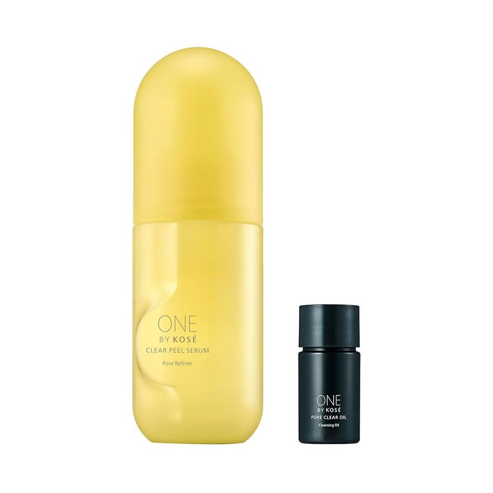 ONE BY KOSE(ワンバイコーセー) ふきとり美容液 毛穴クリアピール セラム 本体 限定キット 120mL おまけ付きas 61b60def ONE BY KOSE(ワンバイコーセー) ふきとり美容液 毛穴クリアピール セラム 本体 限定キット 120mL おまけ付きas 61b60def