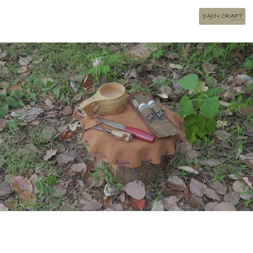 YAJIN CRAFT ティンダーポーチ 収納ポーチ 本革 多目的収納 アウトドアバッグ 小物入れas 8273387b YAJIN CRAFT ティンダーポーチ 収納ポーチ 本革 多目的収納 アウトドアバッグ 小物入れas 8273387b