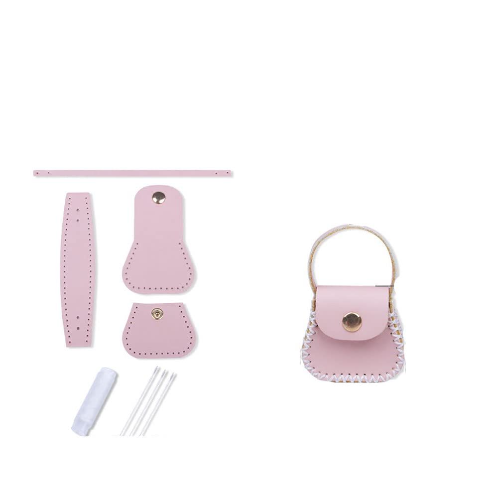 TIYEP レザークラフト 財布 手作り DIY 子供 コイン収納 小銭入れ コインケース 財布製作 おもちゃ 手芸キット 革キット (10組セット)as f00ca4cd