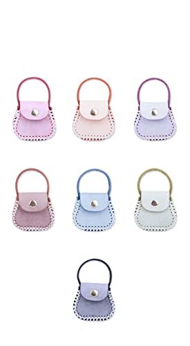 TIYEP レザークラフト 財布 手作り DIY 子供 コイン収納 小銭入れ コインケース 財布製作 おもちゃ 手芸キット 革キット (10組セット)as f00ca4cd