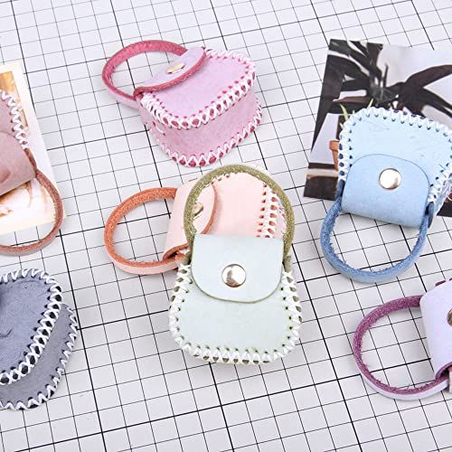 TIYEP レザークラフト 財布 手作り DIY 子供 コイン収納 小銭入れ コインケース 財布製作 おもちゃ 手芸キット 革キット (10組セット)as f00ca4cd