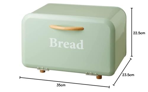 リコメン堂 アビテ Habiter ブレッドケース 35×23.5×22.5cm 食パン入れ 収納 パンケース パン入れ (グリーン)″mn 07b1114b リコメン堂 アビテ Habiter ブレッドケース 35×23.5×22.5cm 食パン入れ 収納 パンケース パン入れ (グリーン)″mn 07b1114b