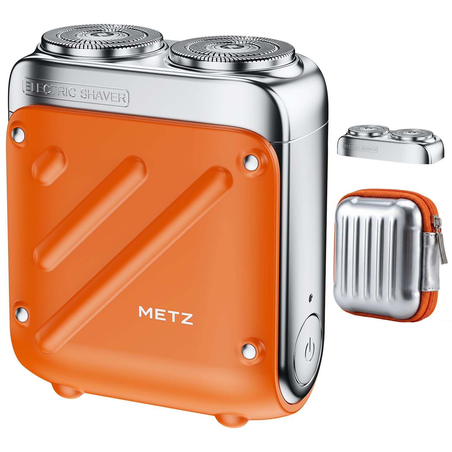 METZ (メッツ) ひげそり 電動シェーバー 【2026改良型・替刃付き】 メンズ シェーバー 小型 電気シェーバー 髭剃り 電動 しぇーばー 男性 回転式 コンパクト トラベル 旅行用 持ち運び 超軽量 携帯 タイプc 充電式 IPX7防 5eb265d9 METZ (メッツ) ひげそり 電動シェーバー 【2026改良型・替刃付き】 メンズ シェーバー 小型 電気シェーバー 髭剃り 電動 しぇーばー 男性 回転式 コンパクト トラベル 旅行用 持ち運び 超軽量 携帯 タイプc 充電式 IPX7防 5eb265d9
