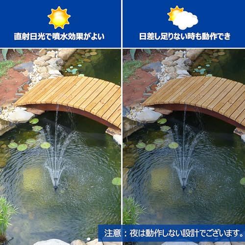 Biling ソーラー噴水ポンプ 屋外 8W 太陽光発電 3600mAh内蔵電池 酸素供給 水循環 8種類ノズル付き 電気代0円 池 ビオトープ プール バードバス 水耕栽培 庭園装飾用″mn 5ee8da8b Biling ソーラー噴水ポンプ 屋外 8W 太陽光発電 3600mAh内蔵電池 酸素供給 水循環 8種類ノズル付き 電気代0円 池 ビオトープ プール バードバス 水耕栽培 庭園装飾用″mn 5ee8da8b