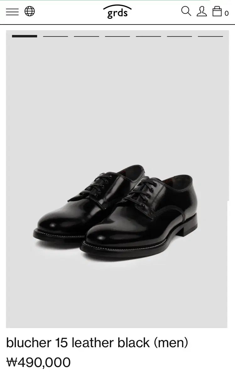 (新品 260)grds Blucher 15 50,666円