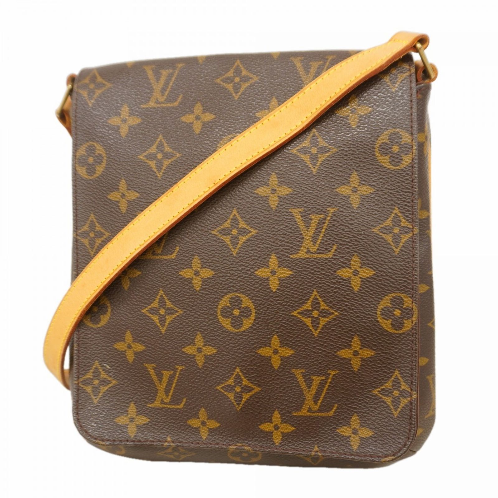 ルイ・ヴィトン(Louis Vuitton) ルイ・ヴィトン ショルダーバッグ モノグラム ミュゼットサルサショートストラップ M51258 ブラウンレディース