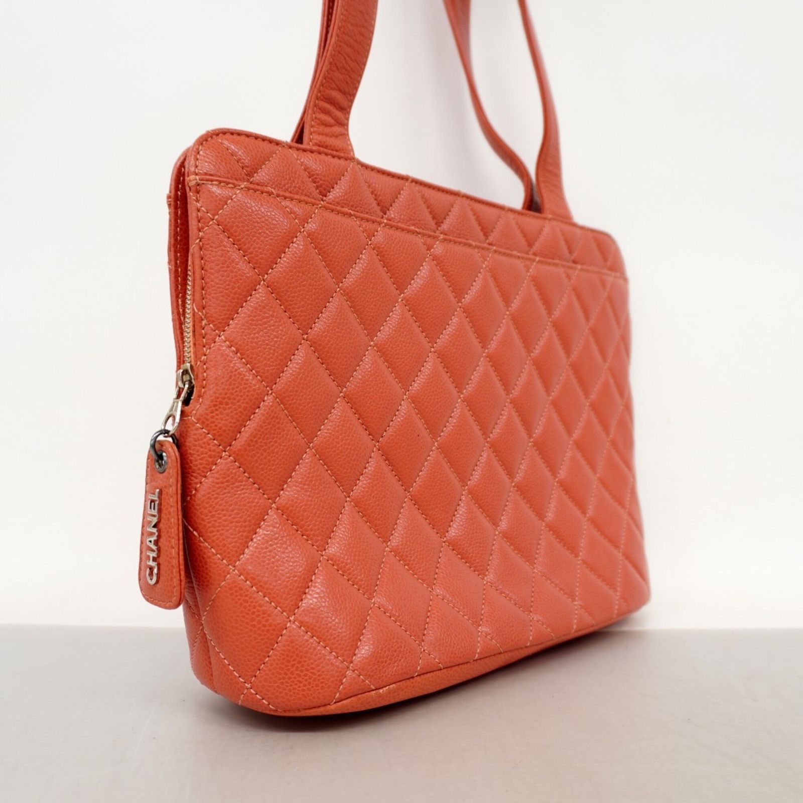 シャネル(Chanel) シャネル トートバッグ マトラッセ キャビアスキン