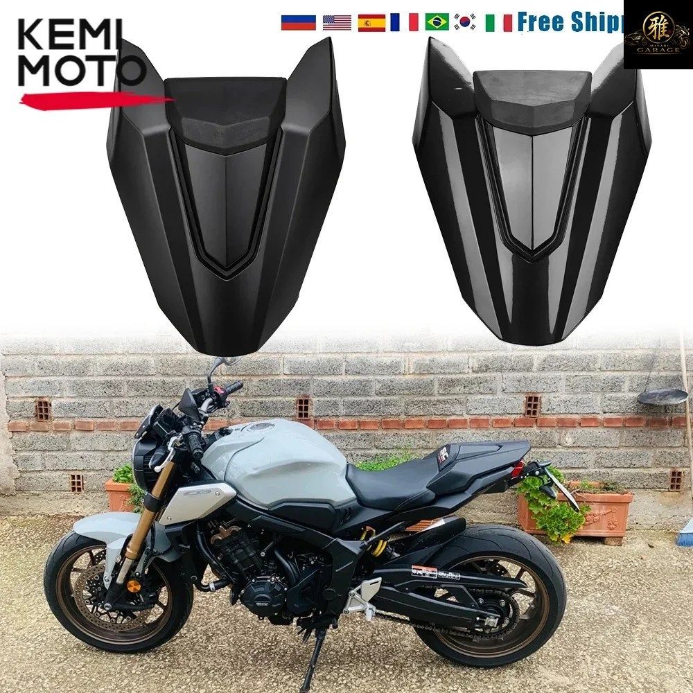 ホンダ CBR650R CB650R 2019-2023 用リアシートカバー オートバイ リアパッセンジャー ピリオン フェアリング シート カウル パーツ