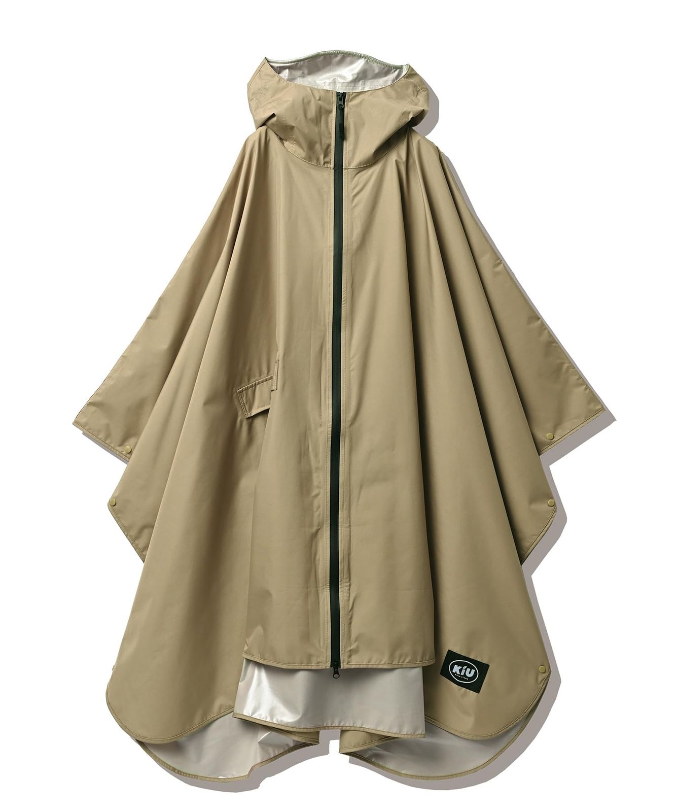 KiU キウ レインポンチョ デイリー RAIN PONCHO wpc 雨対策 撥水 パッカブル コスパ 耐水10000 レインコート コート カッパ レインポンチョ アウトドア キャンプ フェス スポーツ 通勤 通学 梅雨 防災 大雨 雨 6e5debed