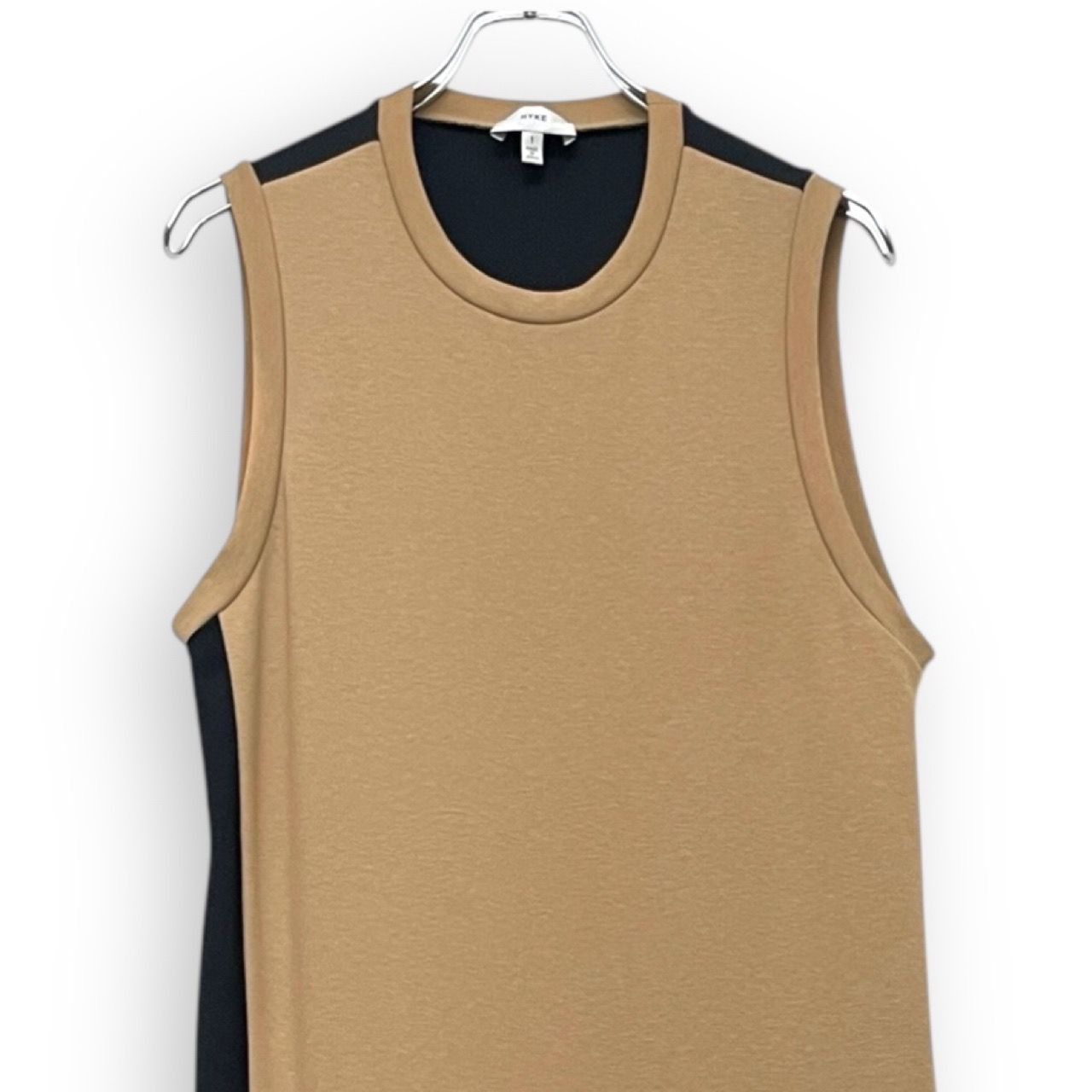 HYKE ハイク ノースリーブ コンビ ワンピース Size1 - メルカリ