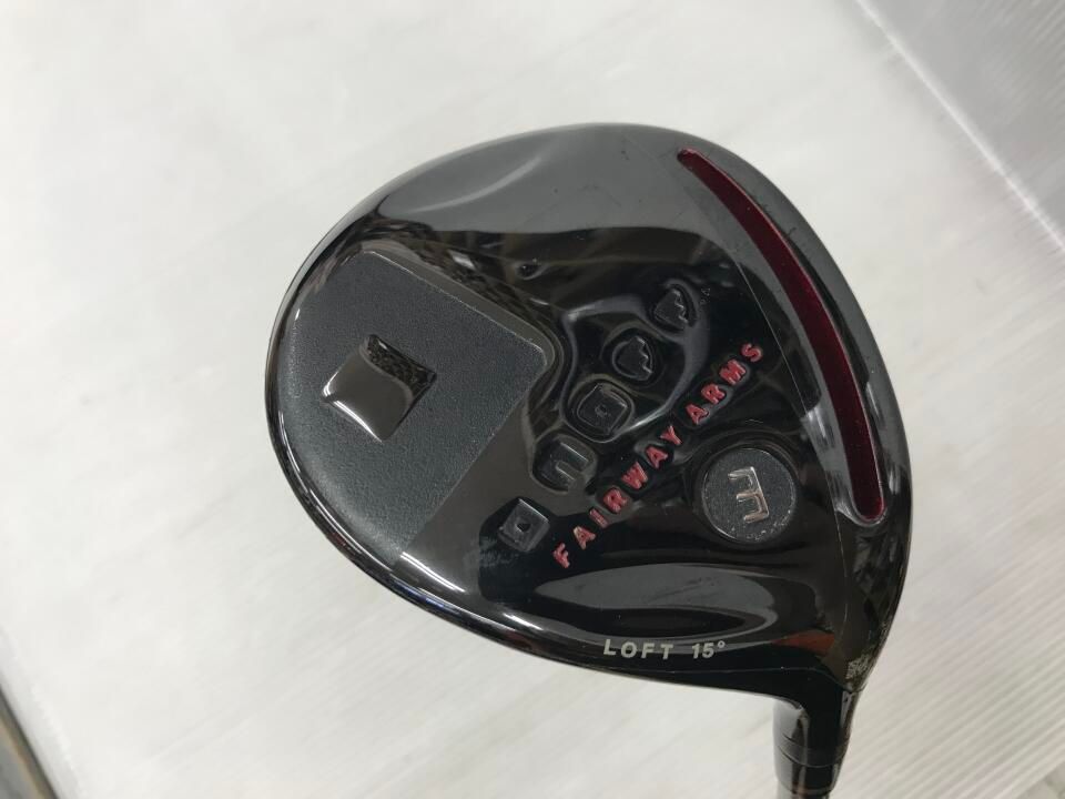 グローブライド　ONOFF FAIRWAY ARMS KURO 2017 (W3)　15度　SMOOTH KICK MP-617F　Sフレックス　フェアウェイウッド　中古　ゴルフドゥ！大宮丸ヶ崎店【最短即日発送】