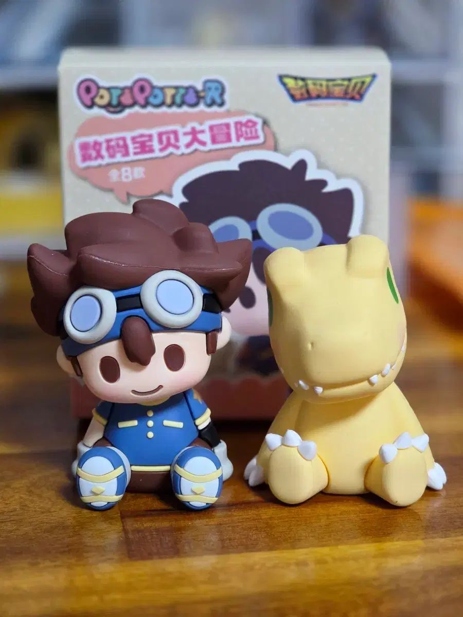 デジタルモンスター テイル(TAEIL) タイチ アグモン ポテポテ フィギュア