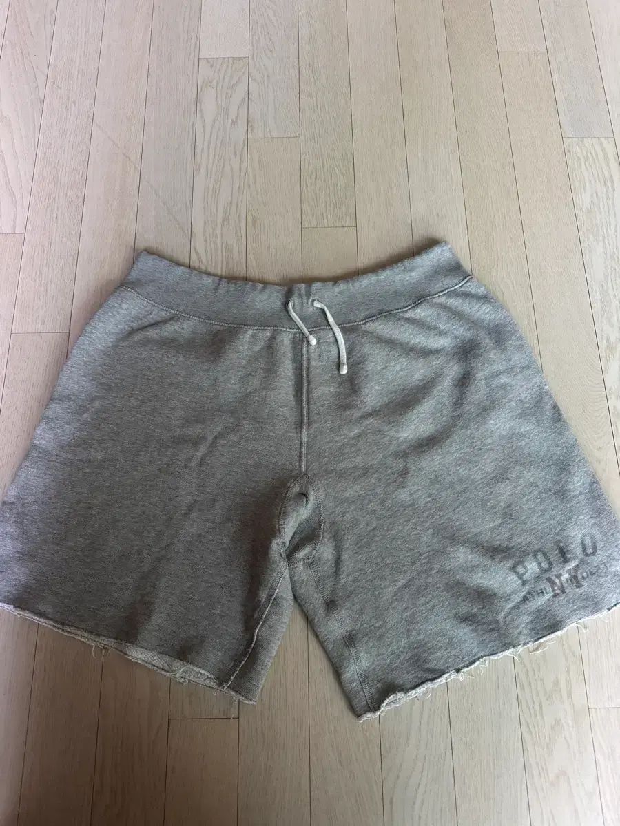 ポロ ラルフローレン グレー スウェット ショーツ Athletic Division
